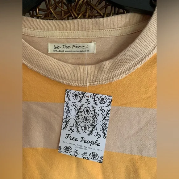 NWT Free People XS We the Free All in Tee Long Sleeve Tunic New - Picture 3 of 4